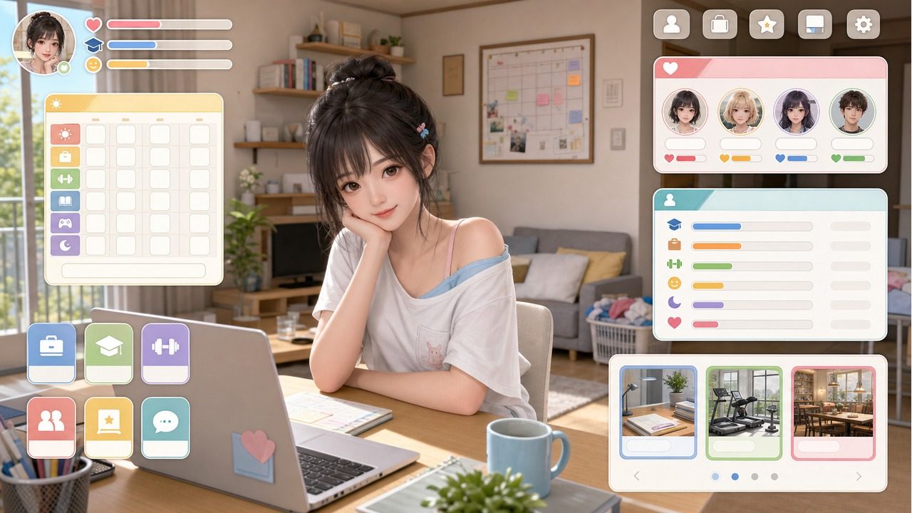 能干的后辈小葵酱 实机画面 预览图 1